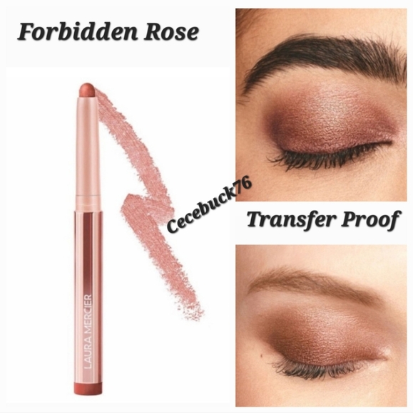 🌺Laura Mercier Forbidden Rose Rose Pearl Caviar Eyeshadow Stick - Picture 1 of 9